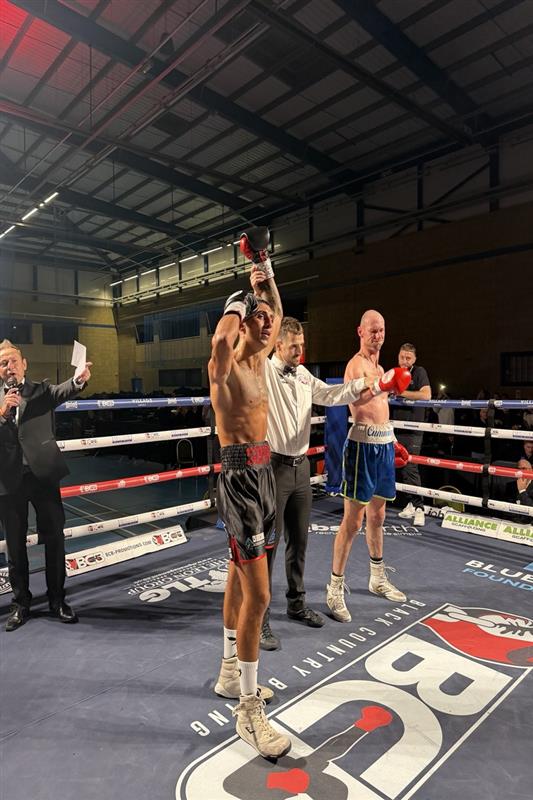 Jai Sohal wins his professional boxing debut
