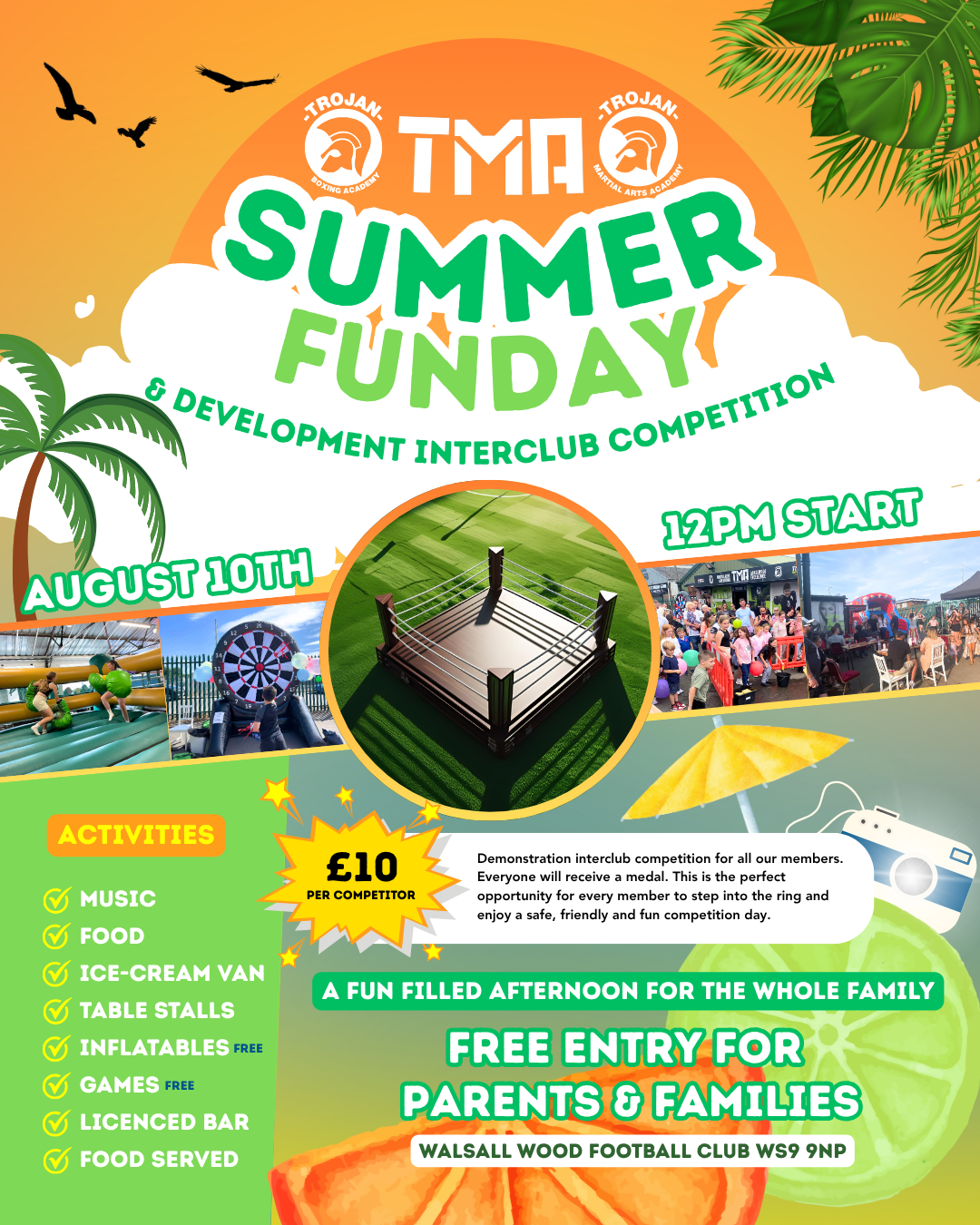 🥊 Summer Fun Day & Development Interclub Competition