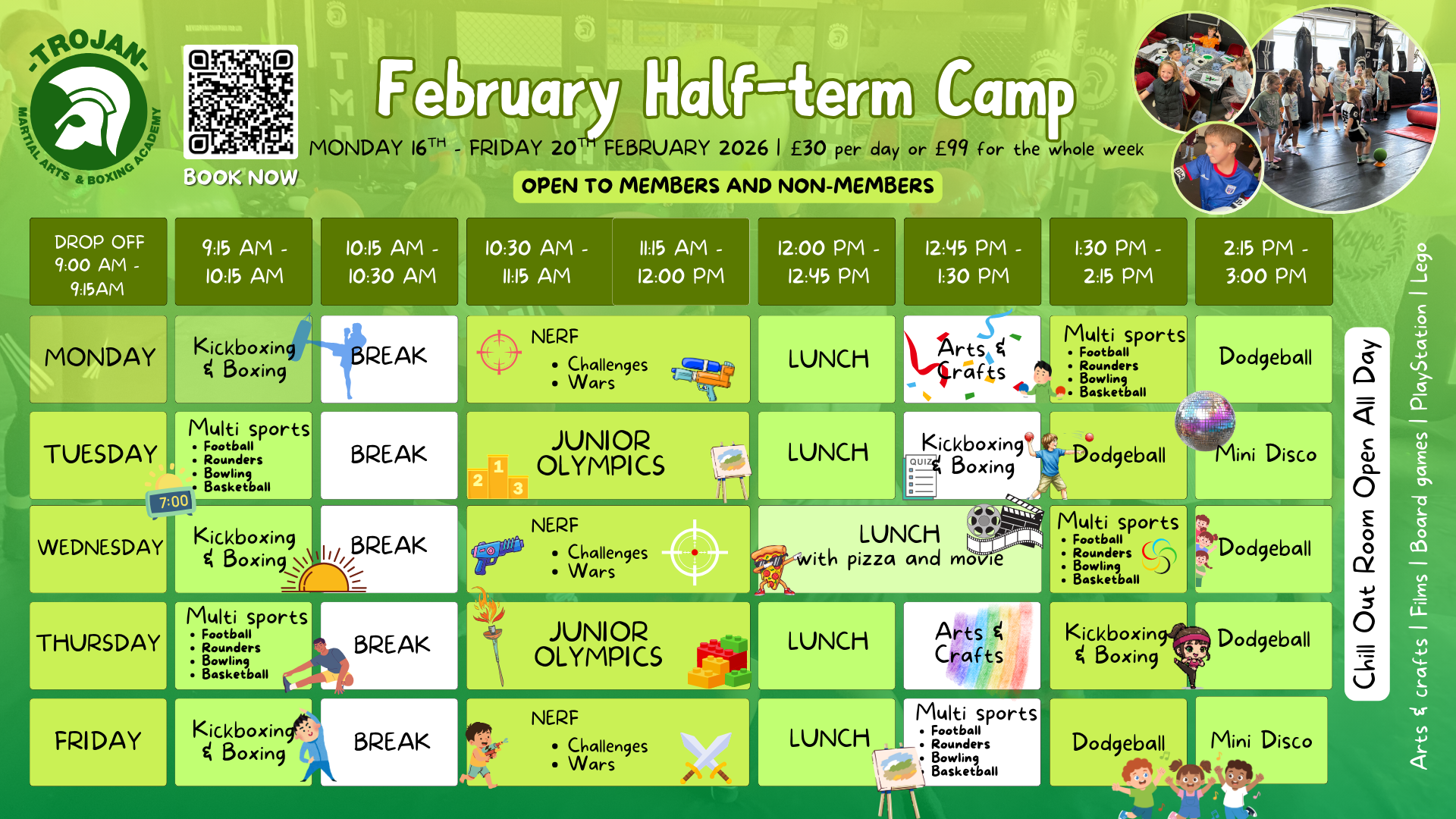 February Half Term Camp