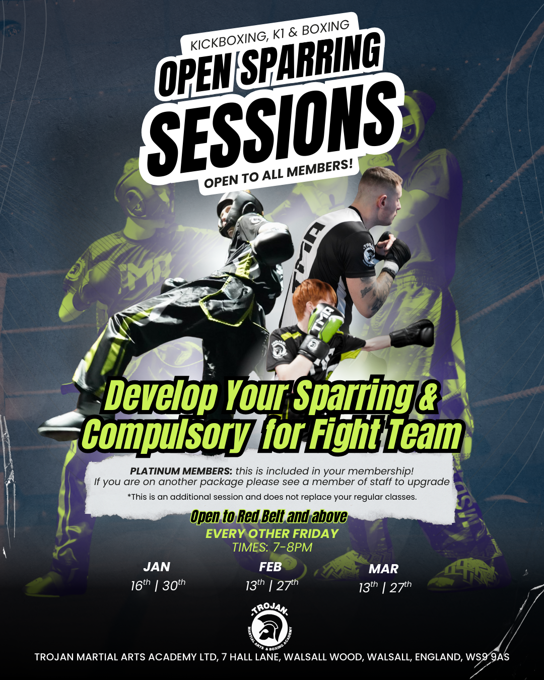 SPARRING DEVELOPMENT CLASS